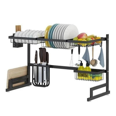 Stainless steel paint kitchen rack