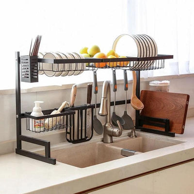 Stainless steel paint kitchen rack