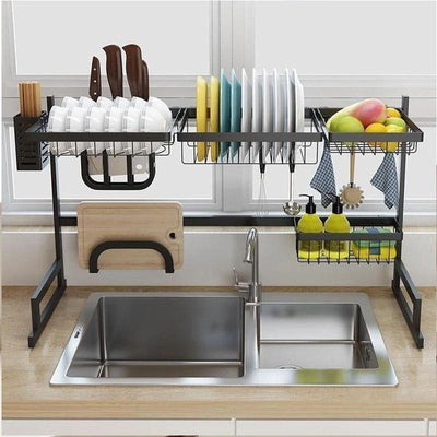 Stainless steel paint kitchen rack