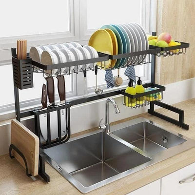 Stainless steel paint kitchen rack