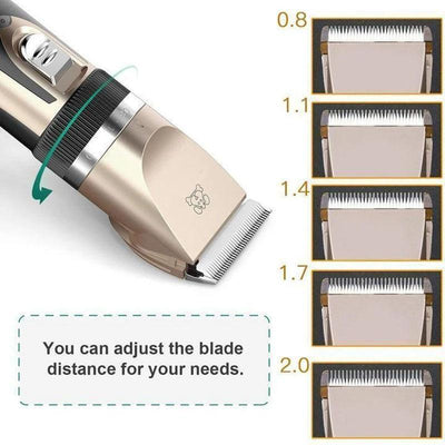 Low noise pet hair clipper